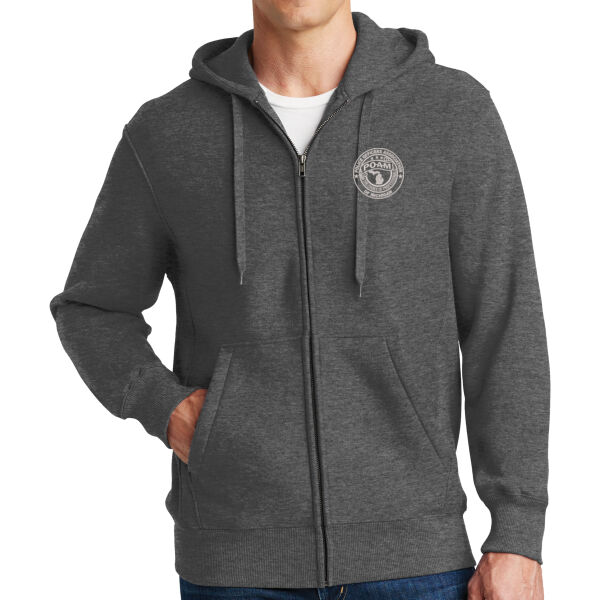 POAM - Super Heavyweight Full Zip Hooded Sweatshirt Thumbnail