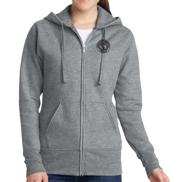 POAM - Women's Core Fleece Full Zip Hooded Sweatshirt Thumbnail